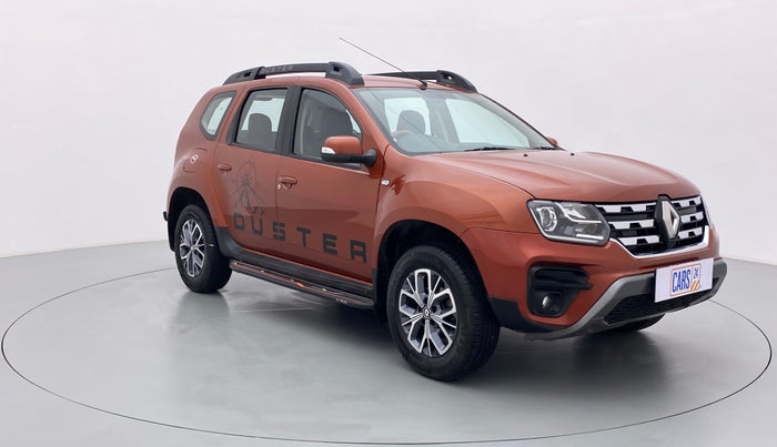 2019 Renault Duster RXS (O) CVT, Petrol, Automatic, 14,347 km, Right Front Diagonal
