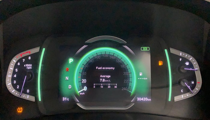 2020 Hyundai Creta SX (O) IVT 1.5 PETROL, Petrol, Automatic, 30,420 km, Odometer Image