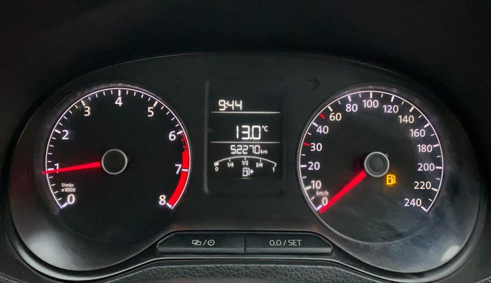 2015 Volkswagen Polo TRENDLINE 1.2L PETROL, Petrol, Manual, 52,270 km, Odometer Image