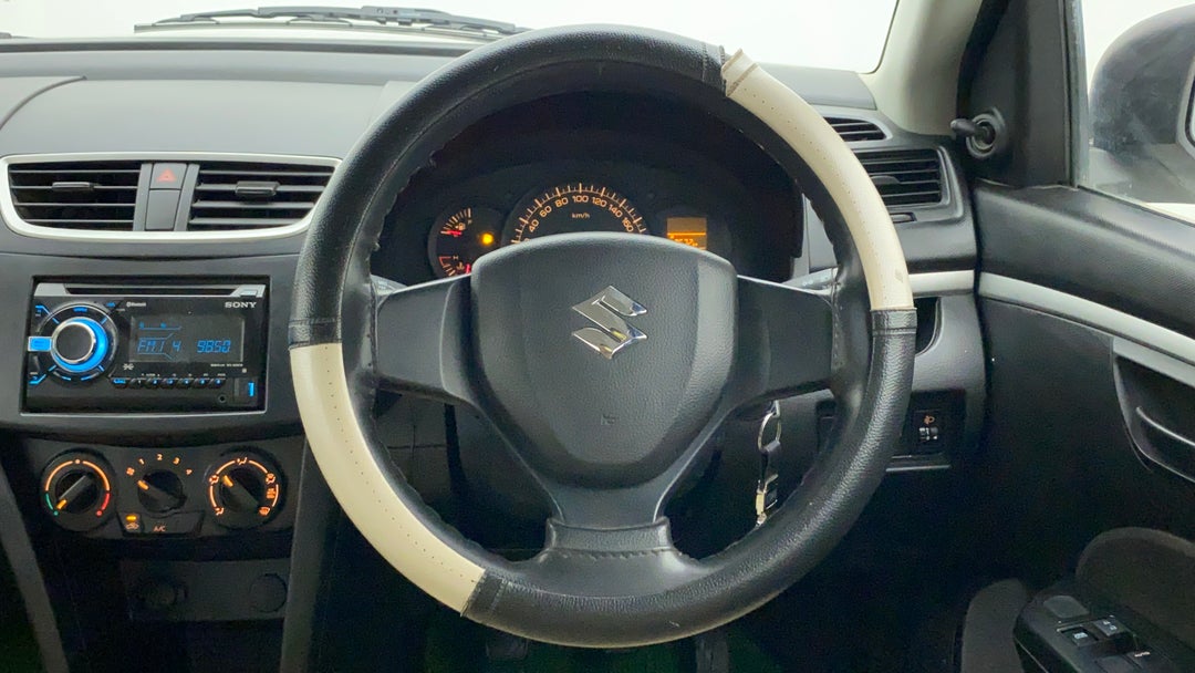 Steering Wheel Close Up