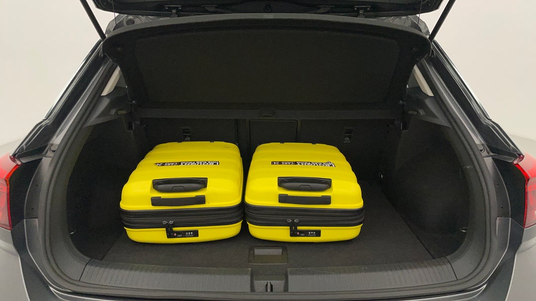 Boot Inside View with Luggage