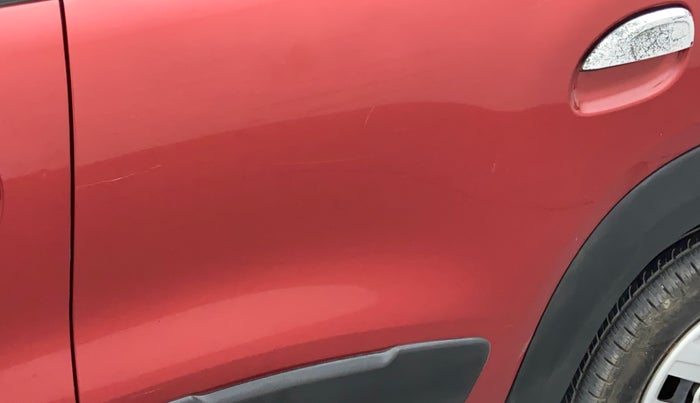 2017 Renault Kwid RXL 0.8 EDITION, Petrol, Manual, 16,315 km, Rear left door - Minor scratches