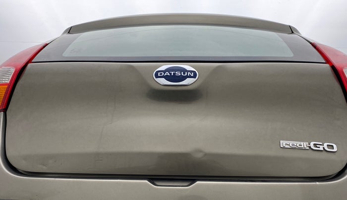2016 Datsun Redi Go T (O), Petrol, Manual, 34,271 km, Dicky (Boot door) - Slightly dented