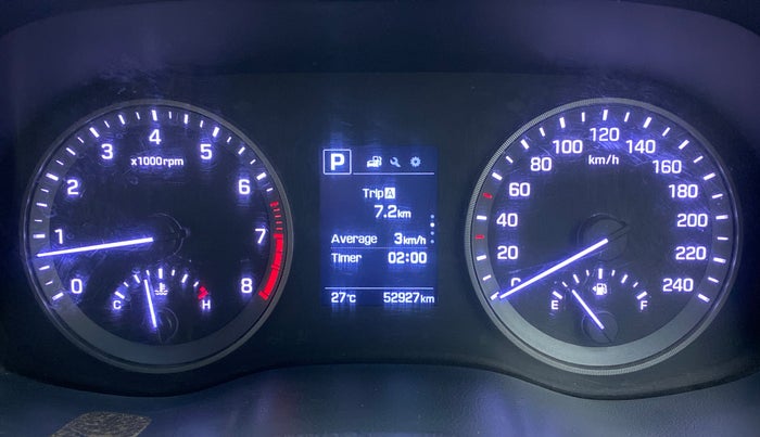 2017 Hyundai Tucson 2WD AT GL PETROL , Petrol, Automatic, 53,209 km, Odometer Image