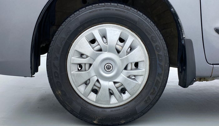 2014 Maruti Wagon R 1.0 LXI, Petrol, Manual, 63,620 km, Left Front Wheel