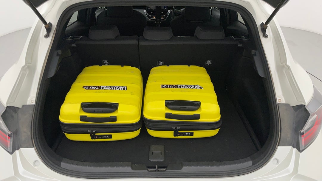 Boot Inside View with Luggage