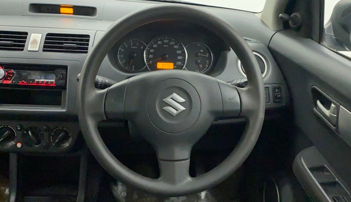 2011 Maruti Swift VXI, Petrol, Manual, 93,751 km, Steering Wheel Close Up