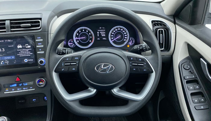 2020 Hyundai Creta S 1.5 PETROL, Petrol, Manual, 9,735 km, Steering Wheel Close Up