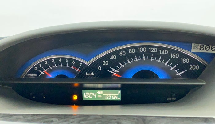 2016 Toyota Etios Liva LE PETROL, Petrol, Manual, 1,20,134 km, Odometer Image