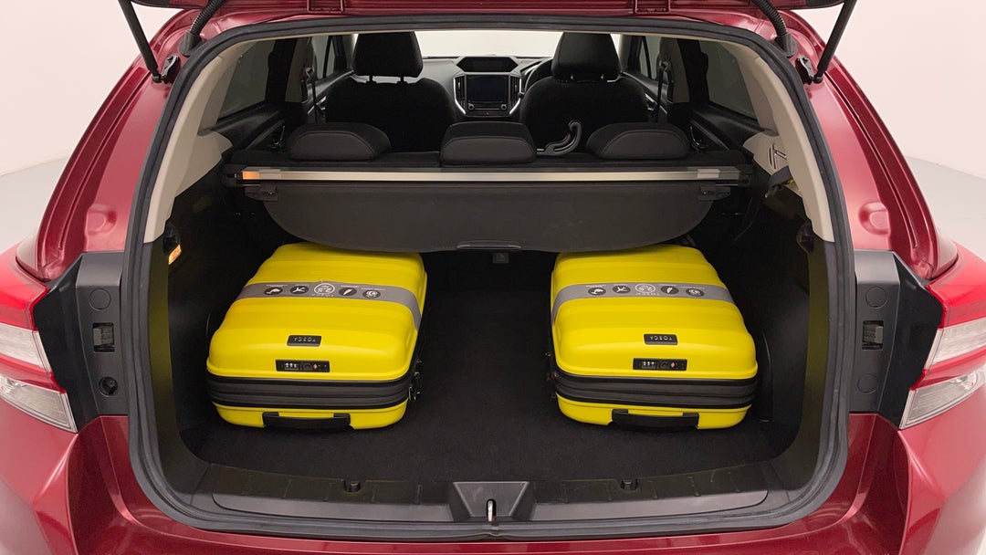 Boot Inside View with Luggage