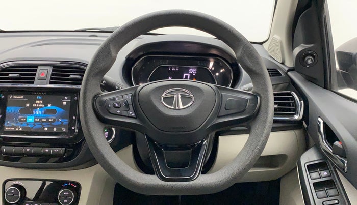 2023 Tata TIGOR XZA PLUS PETROL, Petrol, Automatic, 5,230 km, Steering Wheel Close Up