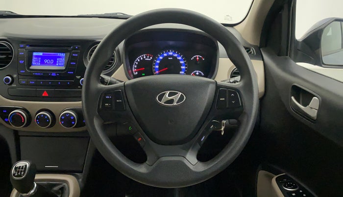 2014 Hyundai Xcent S (O) 1.2, Petrol, Manual, 27,003 km, Steering Wheel Close Up