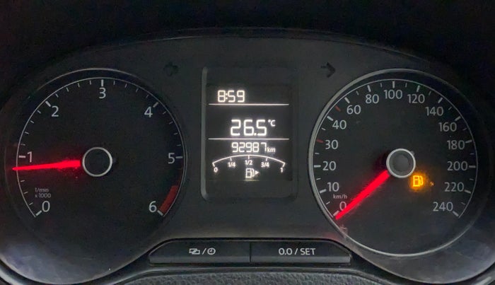 2017 Volkswagen Ameo TRENDLINE 1.5L, Diesel, Manual, 92,987 km, Odometer Image