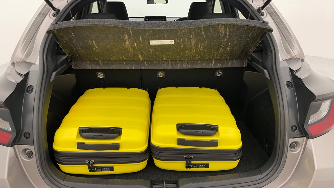 Boot Inside View with Luggage