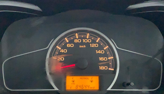 2020 Maruti Alto LXI OPT CNG, CNG, Manual, 84,644 km, Odometer Image