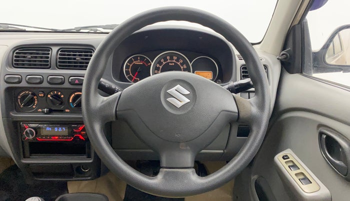 2014 Maruti Alto K10 VXI, Petrol, Manual, 97,579 km, Steering Wheel Close Up