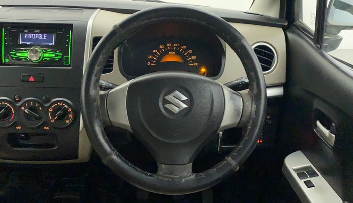 2015 Maruti Wagon R 1.0 LXI CNG, CNG, Manual, 39,943 km, Steering Wheel Close Up