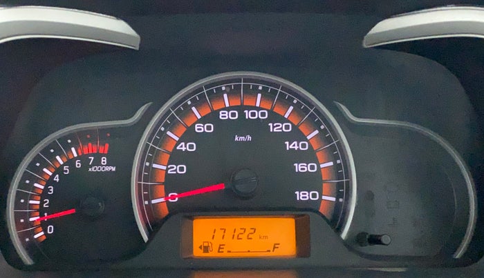 2015 Maruti Alto K10 VXI, Petrol, Manual, 17,120 km, Odometer Image