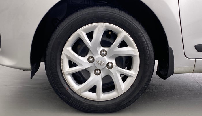 2018 Hyundai Grand i10 SPORTZ 1.2 KAPPA VTVT, Petrol, Manual, 19,102 km, Left Front Wheel