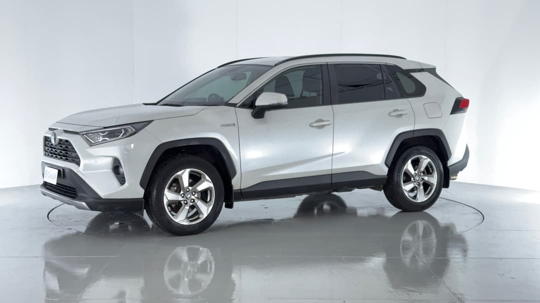 2020 Toyota RAV4 Gxl (AWD) Hybrid, Automatic, 122689 km, Left Front Diagonal (45- Degree) View