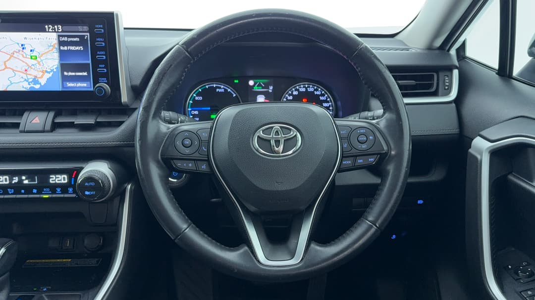 2020 Toyota RAV4 Gxl (AWD) Hybrid, Automatic, 122689 km, Steering Wheel Close-up