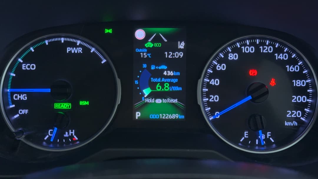 2020 Toyota RAV4 Gxl (AWD) Hybrid, Automatic, 122689 km, Odometer View