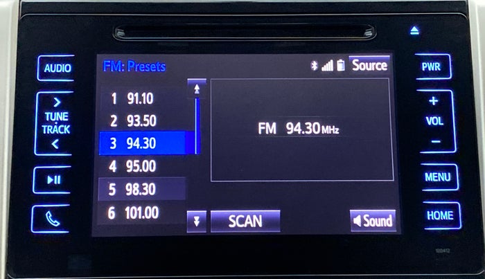 2019 Toyota Innova Crysta 2.8 GX AT 8 STR, Diesel, Automatic, 28,059 km, Infotainment System
