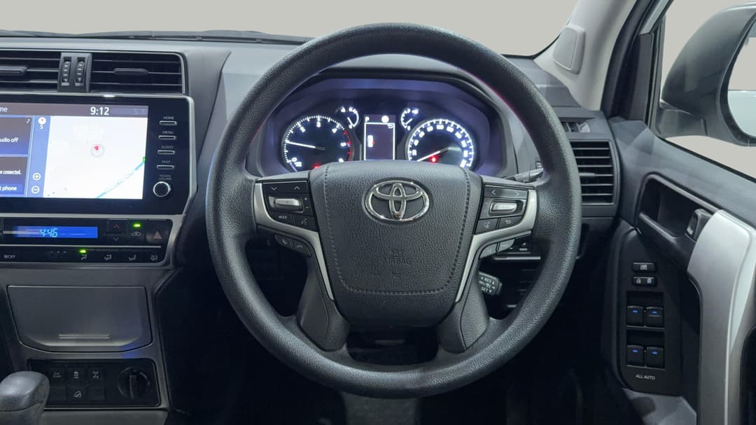2021 Toyota Landcruiser Prado Gx, Automatic, 74111 km, Steering Wheel Close-up
