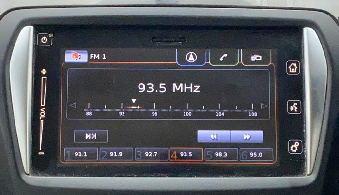 2018 Maruti Ciaz ALPHA 1.4 PETROL, Petrol, Manual, 1,13,780 km, Infotainment system - Touch screen not working