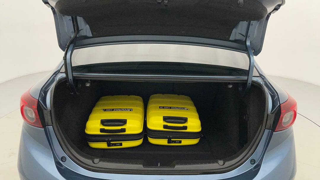 2015 Mazda 3 Maxx, Automatic, 99515 km, Boot Inside View with Luggage