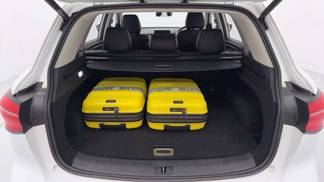 Boot Inside View with Luggage