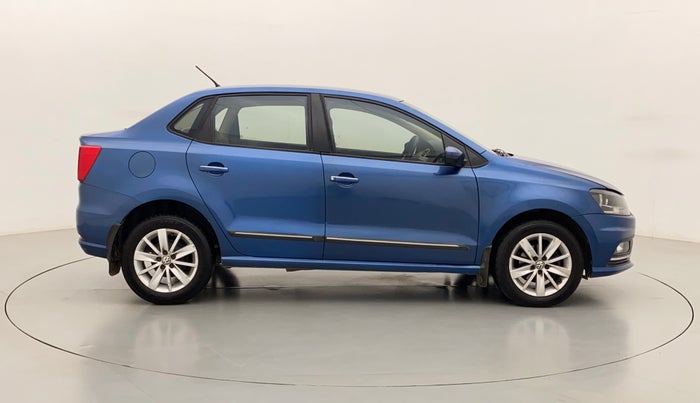 2016 Volkswagen Ameo HIGHLINE1.5L, Diesel, Manual, 1,17,305 km, Right Side View