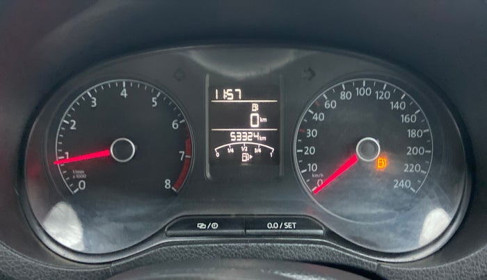 2016 Volkswagen Ameo COMFORTLINE 1.2, Petrol, Manual, 54,127 km, Odometer Image