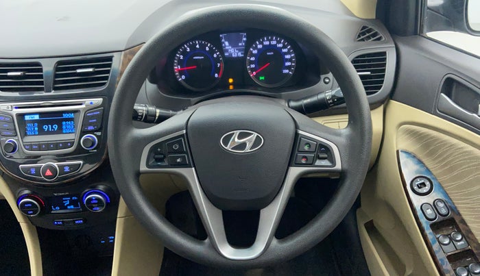 2016 Hyundai Verna FLUIDIC 1.6 VTVT S, Petrol, Manual, 6,319 km, Steering Wheel Close-up