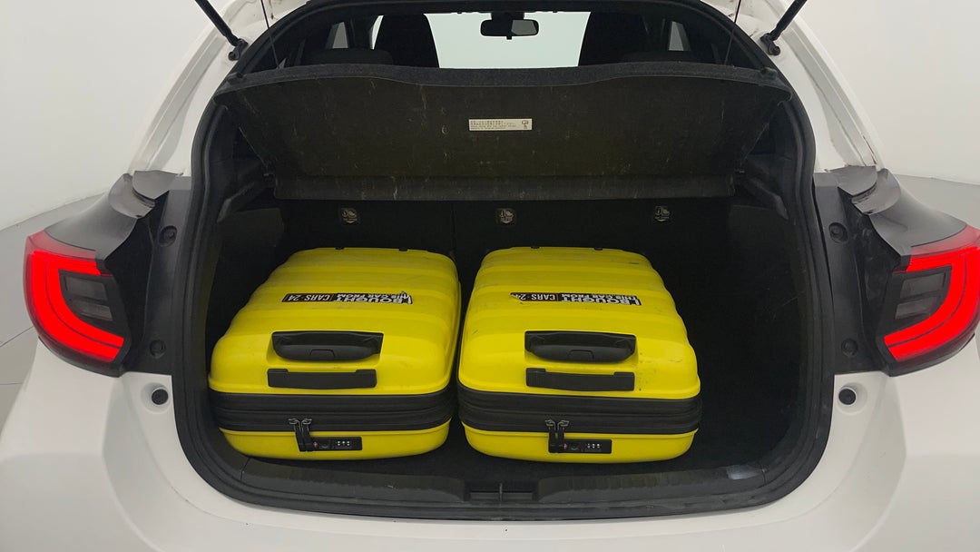 Boot Inside View with Luggage