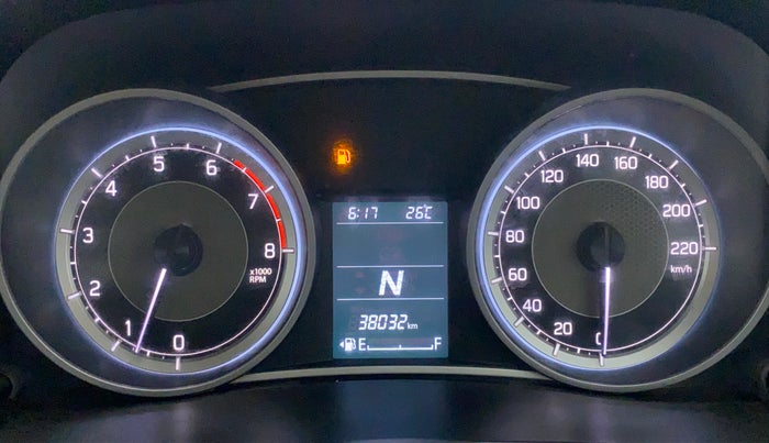 2017 Maruti Dzire ZXI Plus AMT, Petrol, Automatic, 38,226 km, Odometer Image
