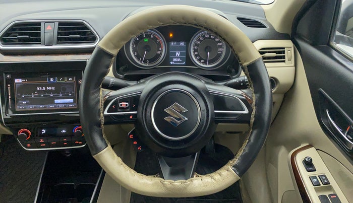 2017 Maruti Dzire ZXI Plus AMT, Petrol, Automatic, 38,226 km, Steering Wheel Close Up