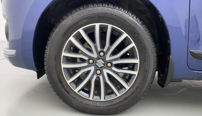 2017 Maruti Dzire ZXI Plus AMT, Petrol, Automatic, 38,226 km, Left Front Wheel