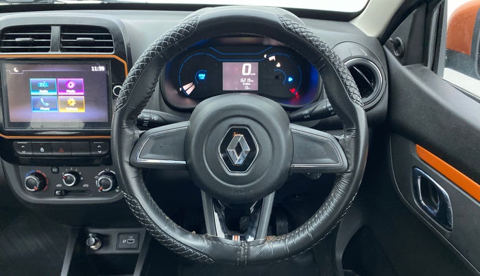 2021 Renault Kwid 1.0 CLIMBER OPT, Petrol, Manual, 16,271 km, Steering Wheel Close Up