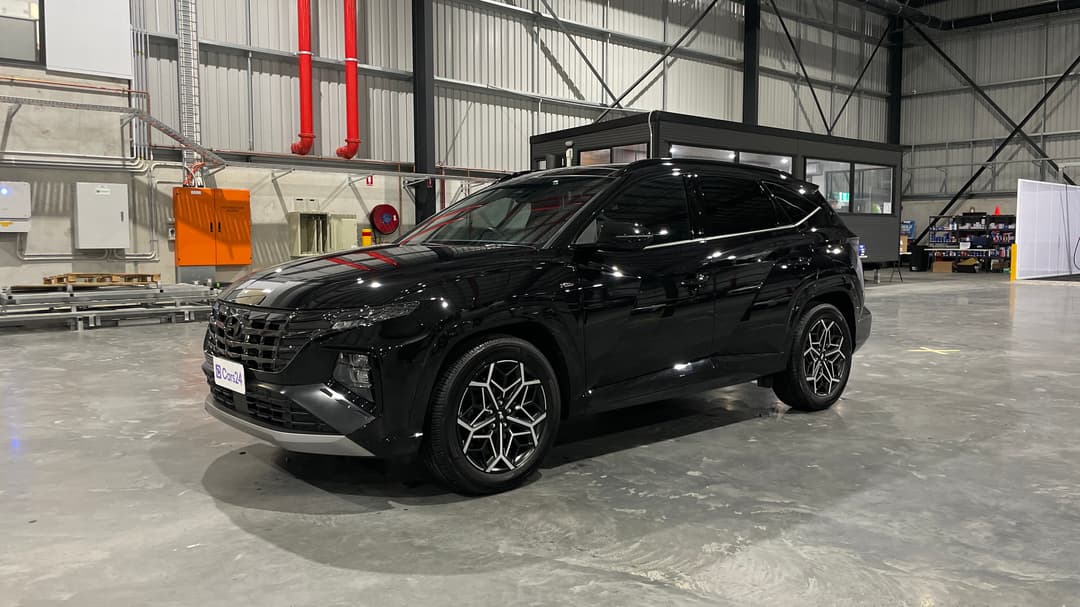 2022 Hyundai Tucson Highlander N Line (AWD), Automatic, 39689 km, Left Front Diagonal (45- Degree) View