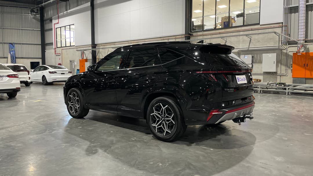 2022 Hyundai Tucson Highlander N Line (AWD), Automatic, 39689 km, Left Back Diagonal (45- Degree) View