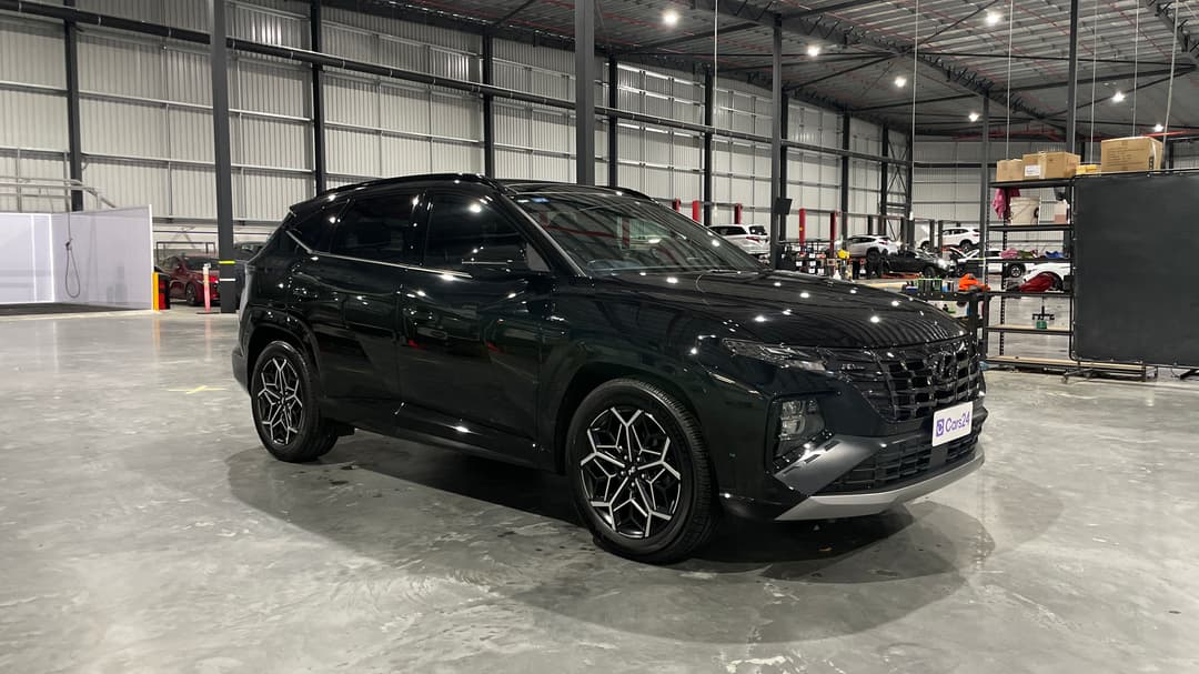 2022 Hyundai Tucson Highlander N Line (AWD), Automatic, 39689 km, Right Front Diagonal (45- Degree) View
