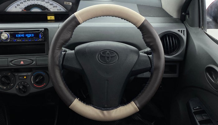 2012 Toyota Etios Liva D 4D GD, Diesel, Manual, 86,154 km, Steering Wheel Close Up