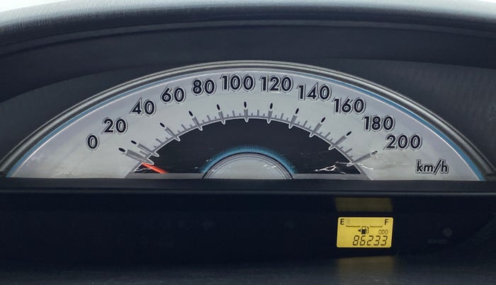 2012 Toyota Etios Liva D 4D GD, Diesel, Manual, 86,154 km, Odometer Image