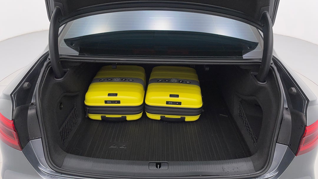 Boot Inside View with Luggage