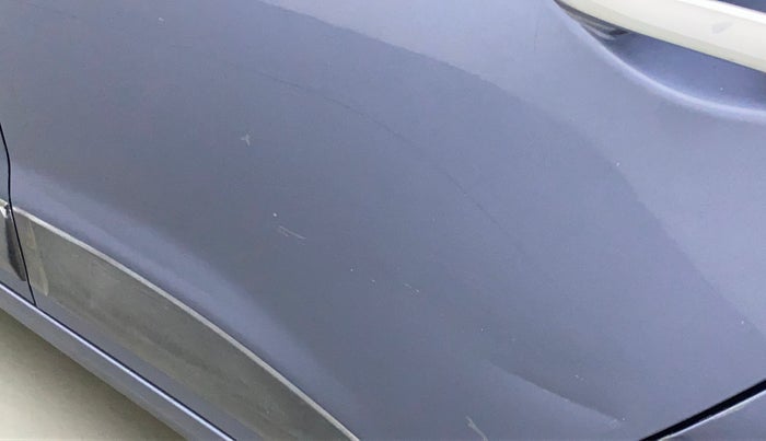2016 Hyundai Grand i10 ASTA (O) AT 1.2 KAPPA VTVT, Petrol, Automatic, 27,760 km, Rear left door - Minor scratches