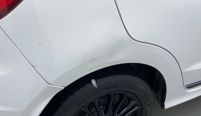 2019 Ford New Figo TITANIUM BLU 1.5 DIESEL, Diesel, Manual, 36,020 km, Right quarter panel - Minor scratches