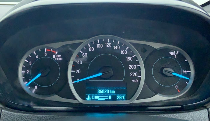 2019 Ford New Figo TITANIUM BLU 1.5 DIESEL, Diesel, Manual, 36,020 km, Odometer Image