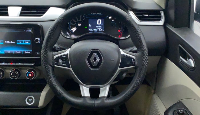 2021 Renault TRIBER RXZ AMT, Petrol, Automatic, 22,740 km, Steering Wheel Close Up