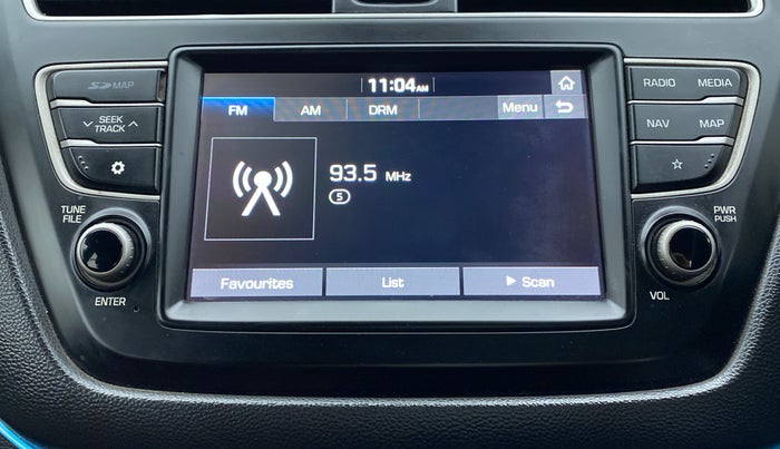 2018 Hyundai Elite i20 ASTA 1.2 DUAL TONE, Petrol, Manual, 52,339 km, Infotainment System